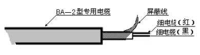 污水超聲波液位計(jì)電纜線(xiàn)示意圖